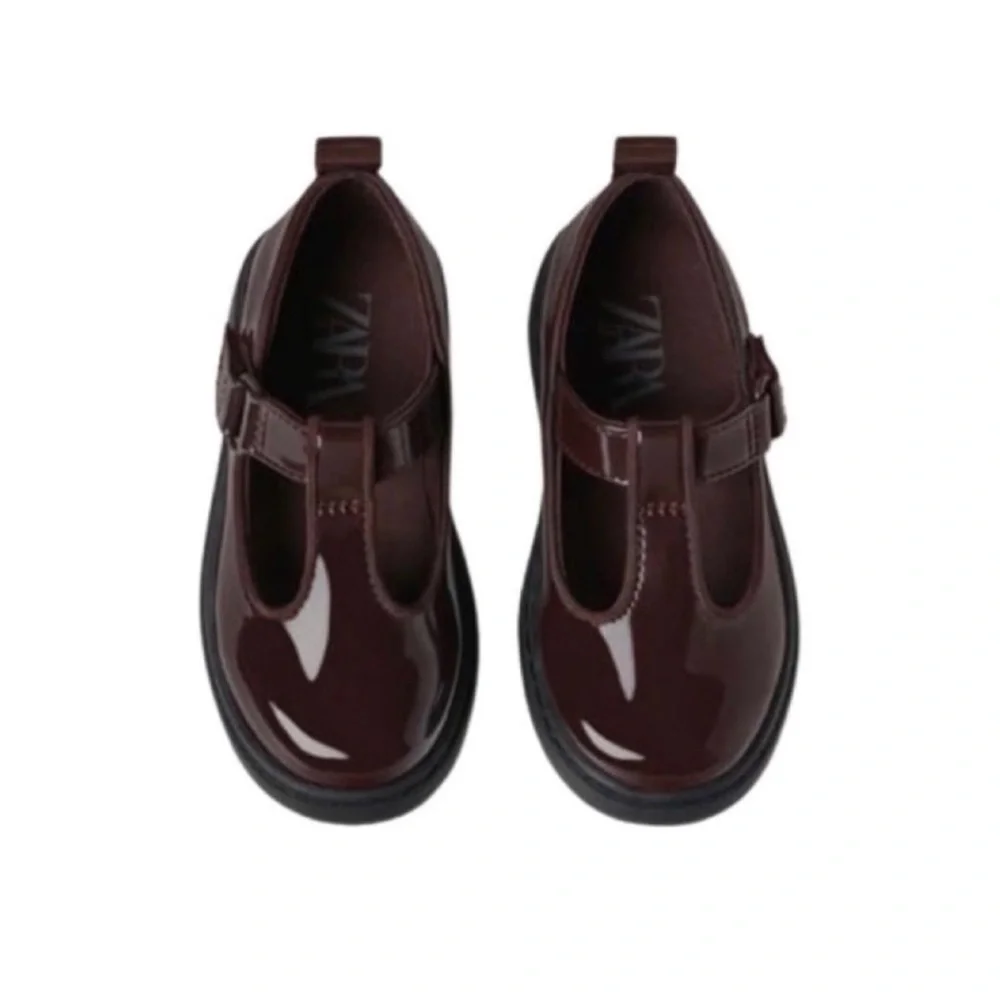 ZARA TODDLER GIRL PATENT FINISH T-STRAP SHOES